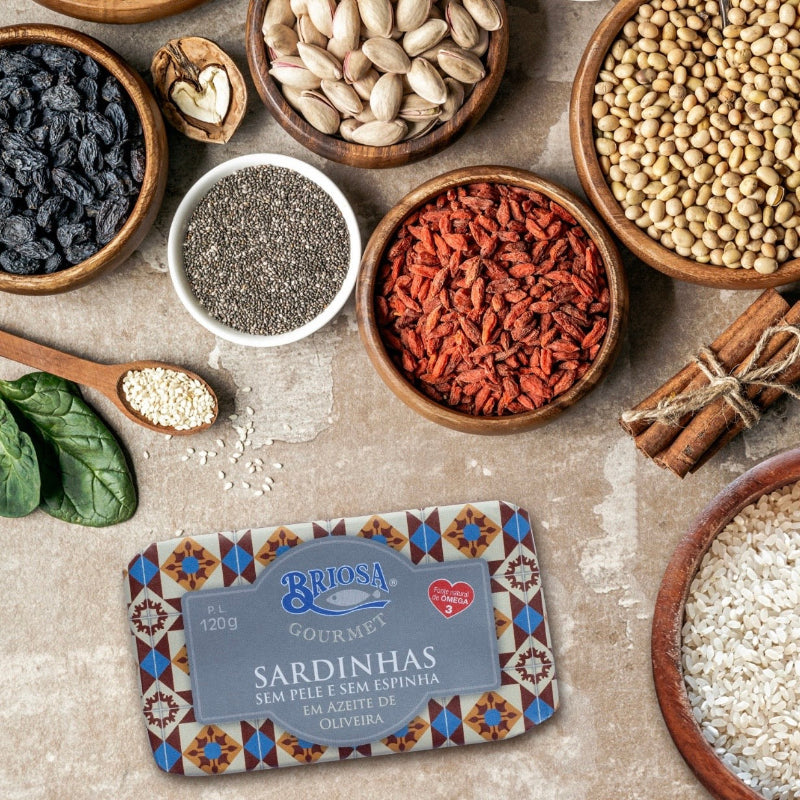 Sardiner i olivolja utan skinn och ben | Briosa Gourmet