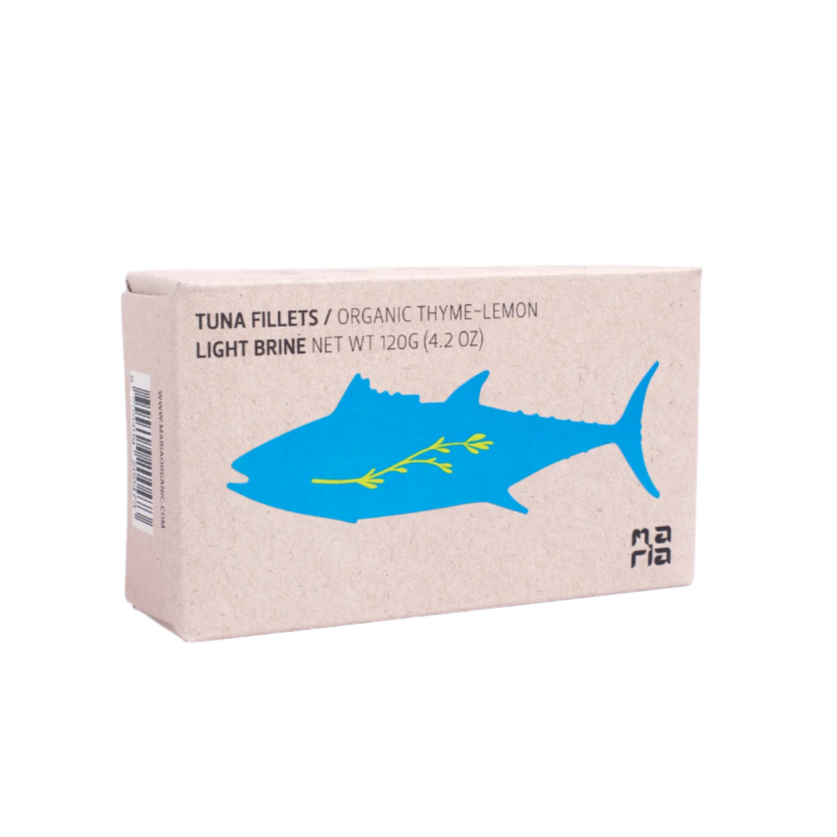 Tuno filė sūryme su ekologiškais citrininiais čiobreliais | Tuna fillet in brine with