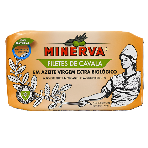Skumbrės filė ekologiškame ypač tyrame alyvuogių aliejuje | Minerva BIO