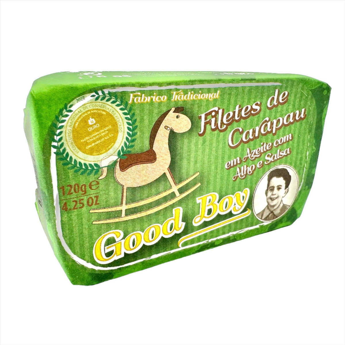 Taggmakrillfiléer i olivolja med vitlök och persilja | Good Boy