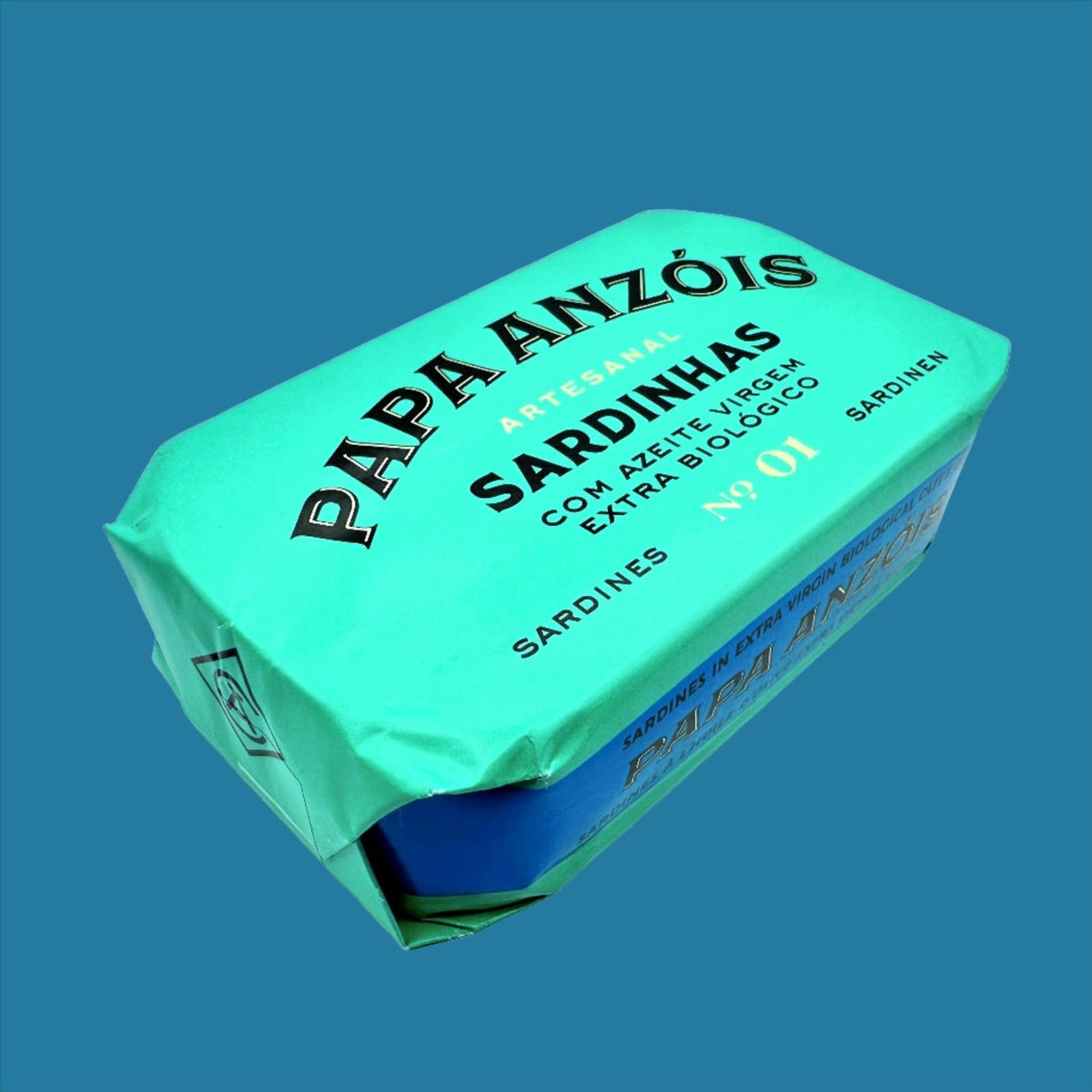 Ekologiska sardiner i extra jungfruolivolja (BIO) | Papa Anzóis