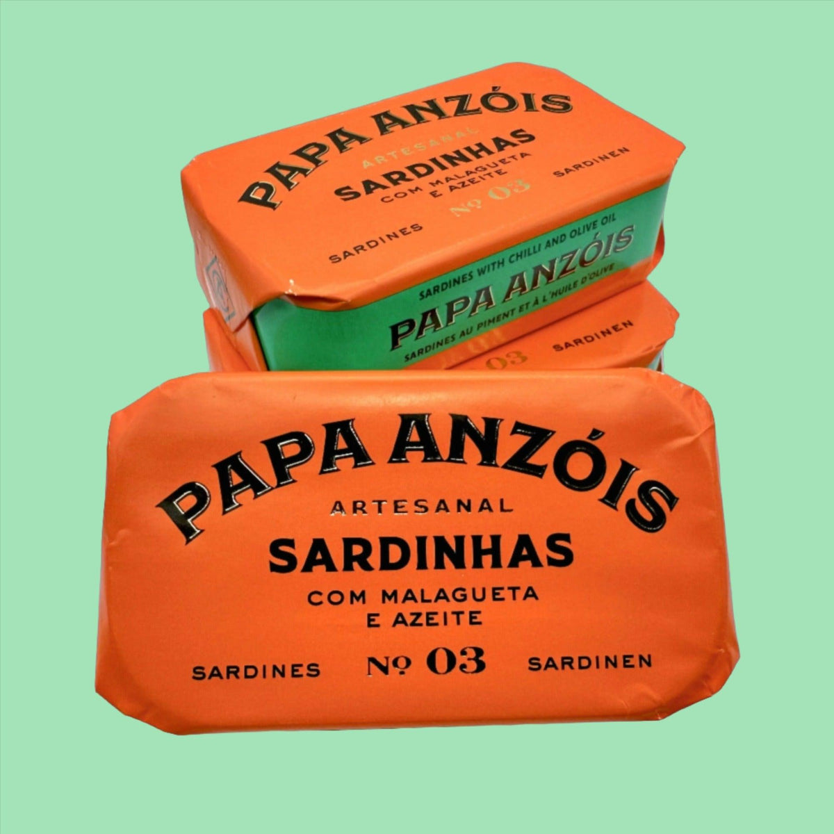 Sardinės alyvuogių aliejuje su čili pipiru Papa Anzois 4