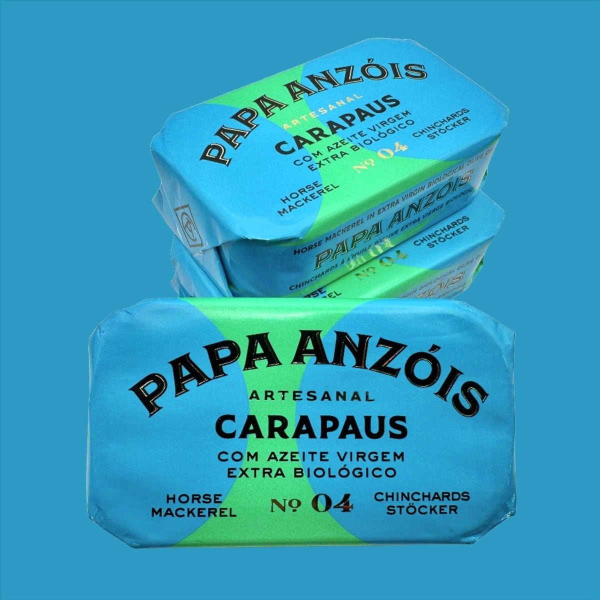 Taggmakrill i ekologisk extra virgin olivolja (BIO) | Papa Anzóis