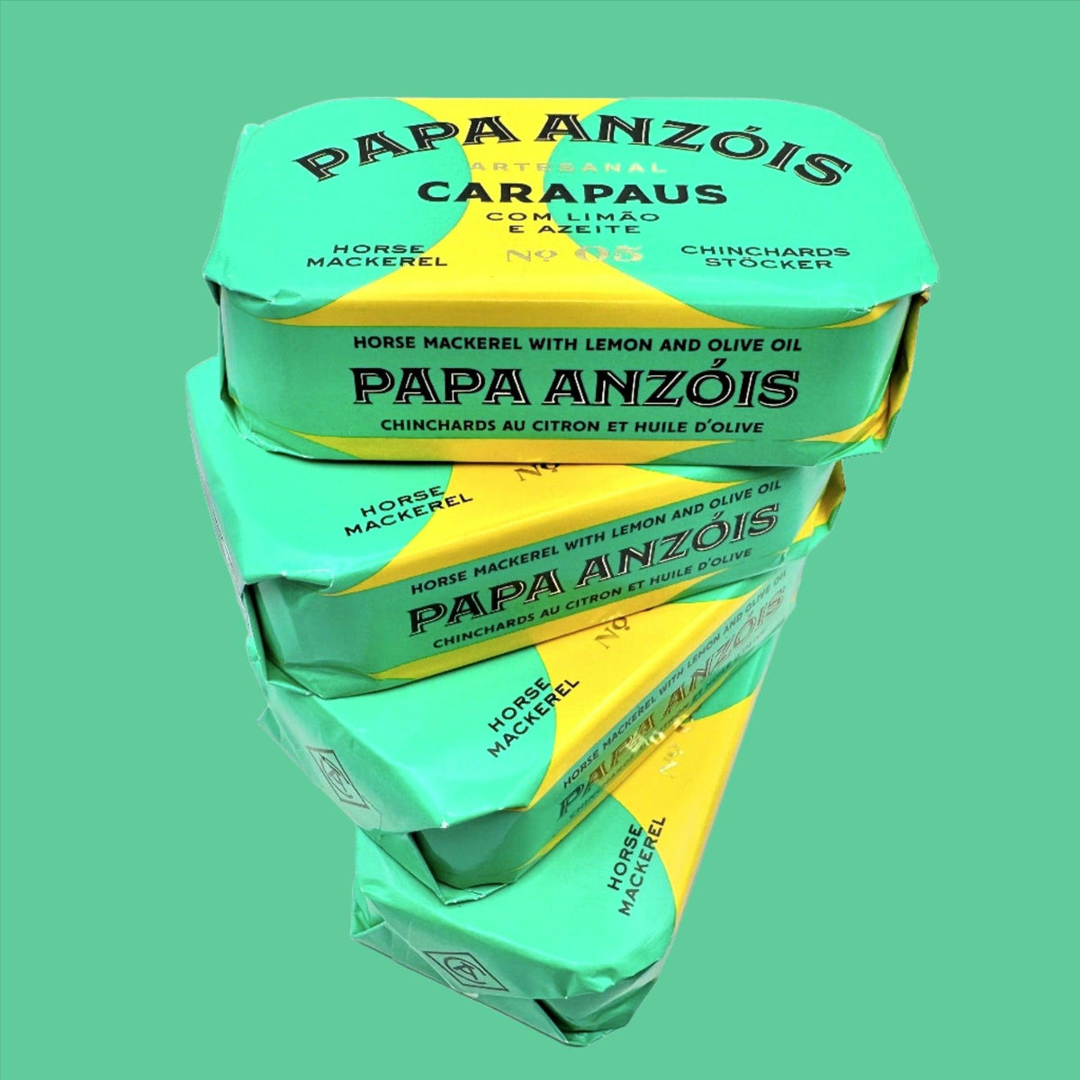 Taggmakrill i olivolja med citron | Papa Anzóis