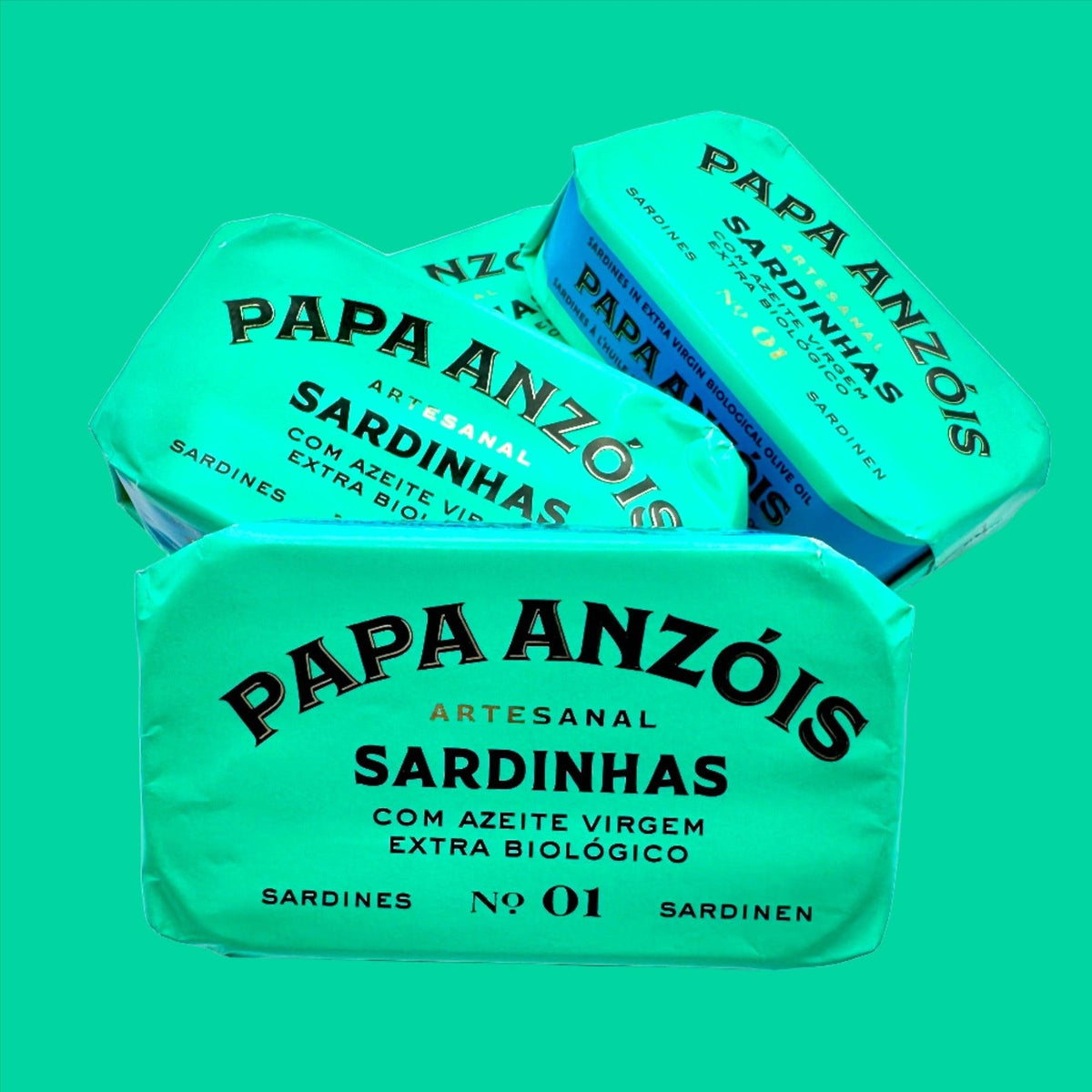 Ekologiska sardiner i extra jungfruolivolja (BIO) | Papa Anzóis