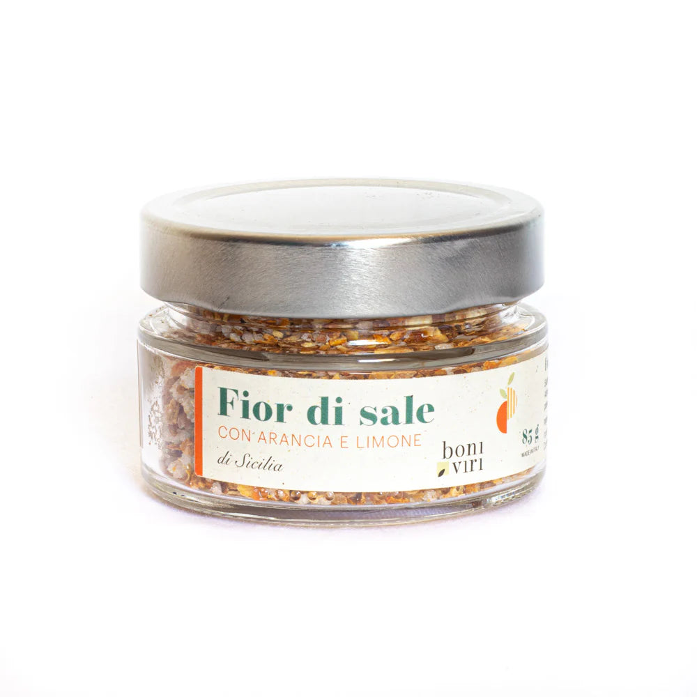 Apelsin- och citronsalt från Etna 85 g | Italien | Boniviri