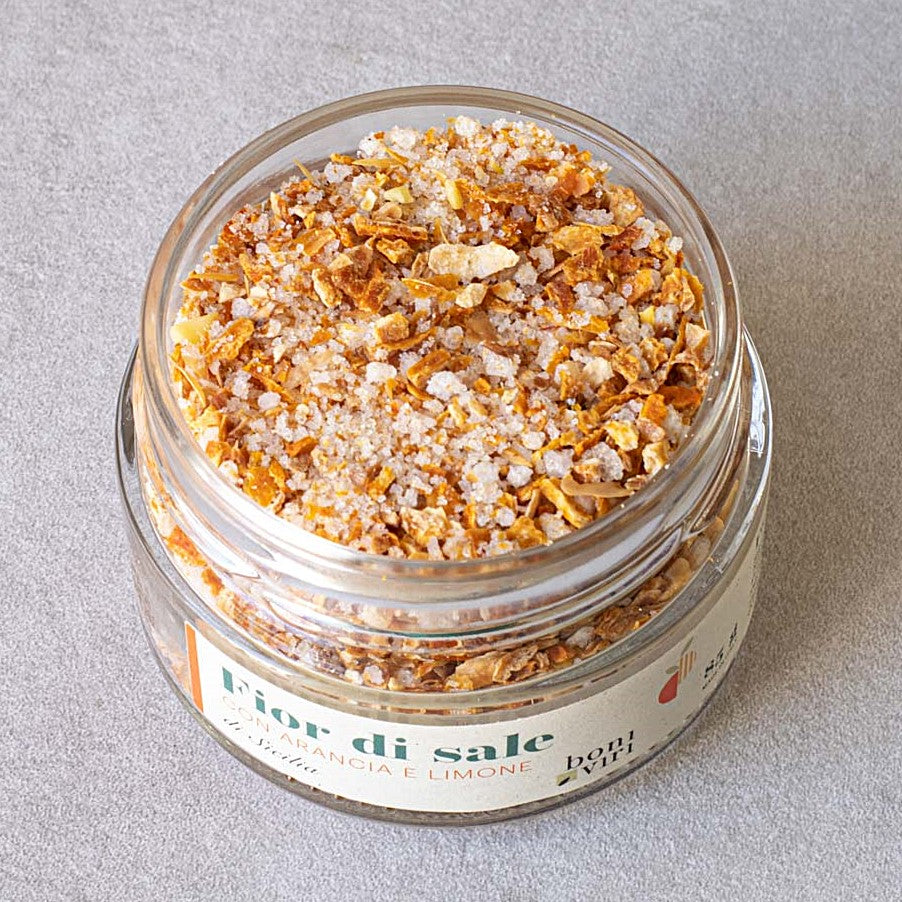 Apelsin- och citronsalt från Etna 85 g | Italien | Boniviri