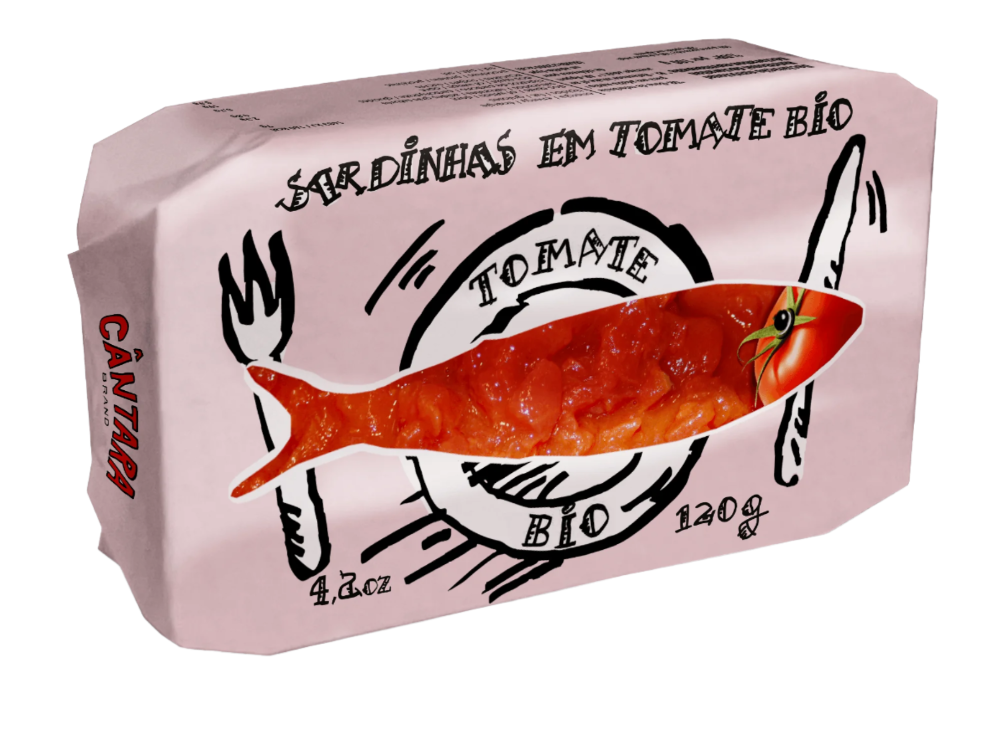 Sardinės ekologiškame pomidorų padaže (BIO) | Cantara CREATIVE