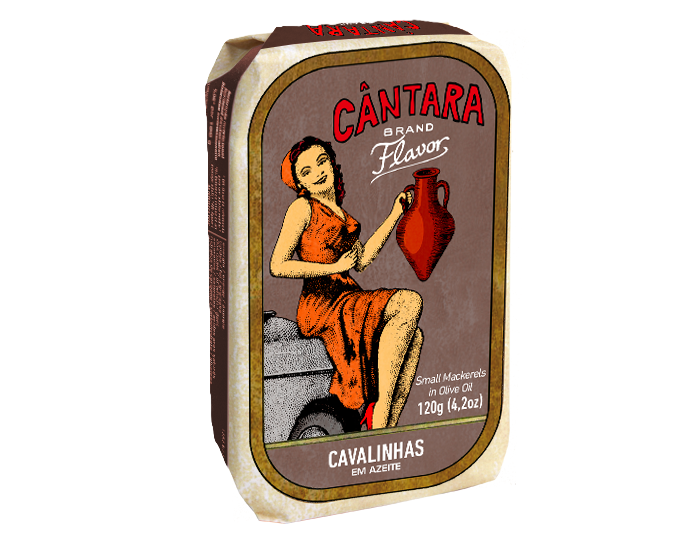 Små makrillfiléer i olivolja | Cantara VINTAGE