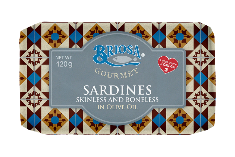 Sardiner i olivolja utan skinn och ben | Briosa Gourmet