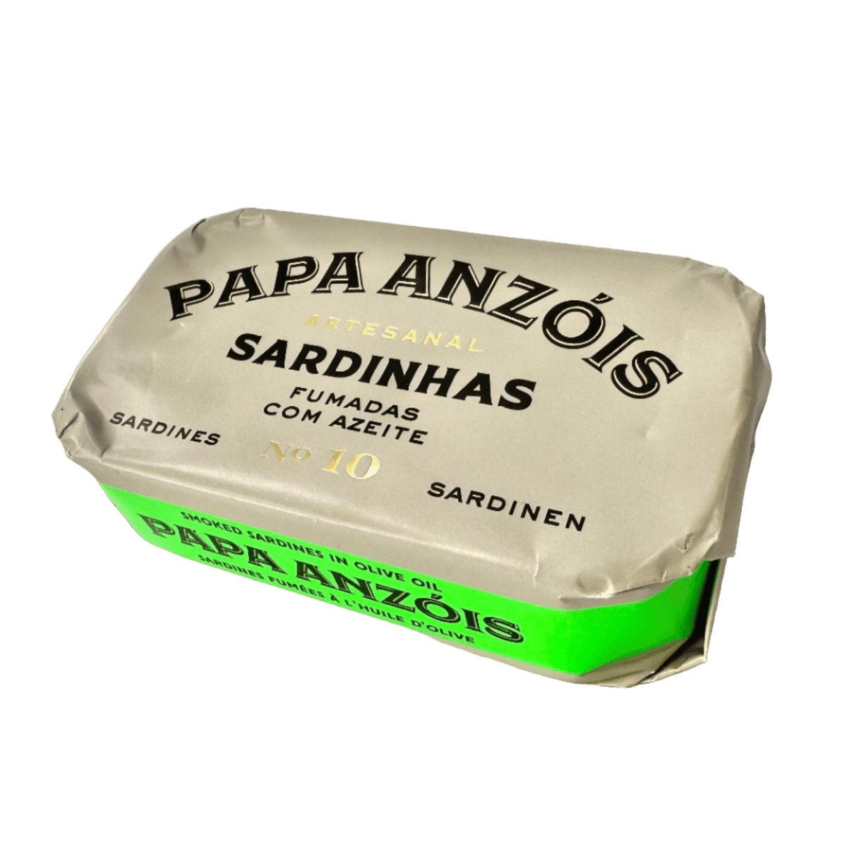 Riktiga rökta sardiner i jungfruolivolja | Papa Anzóis