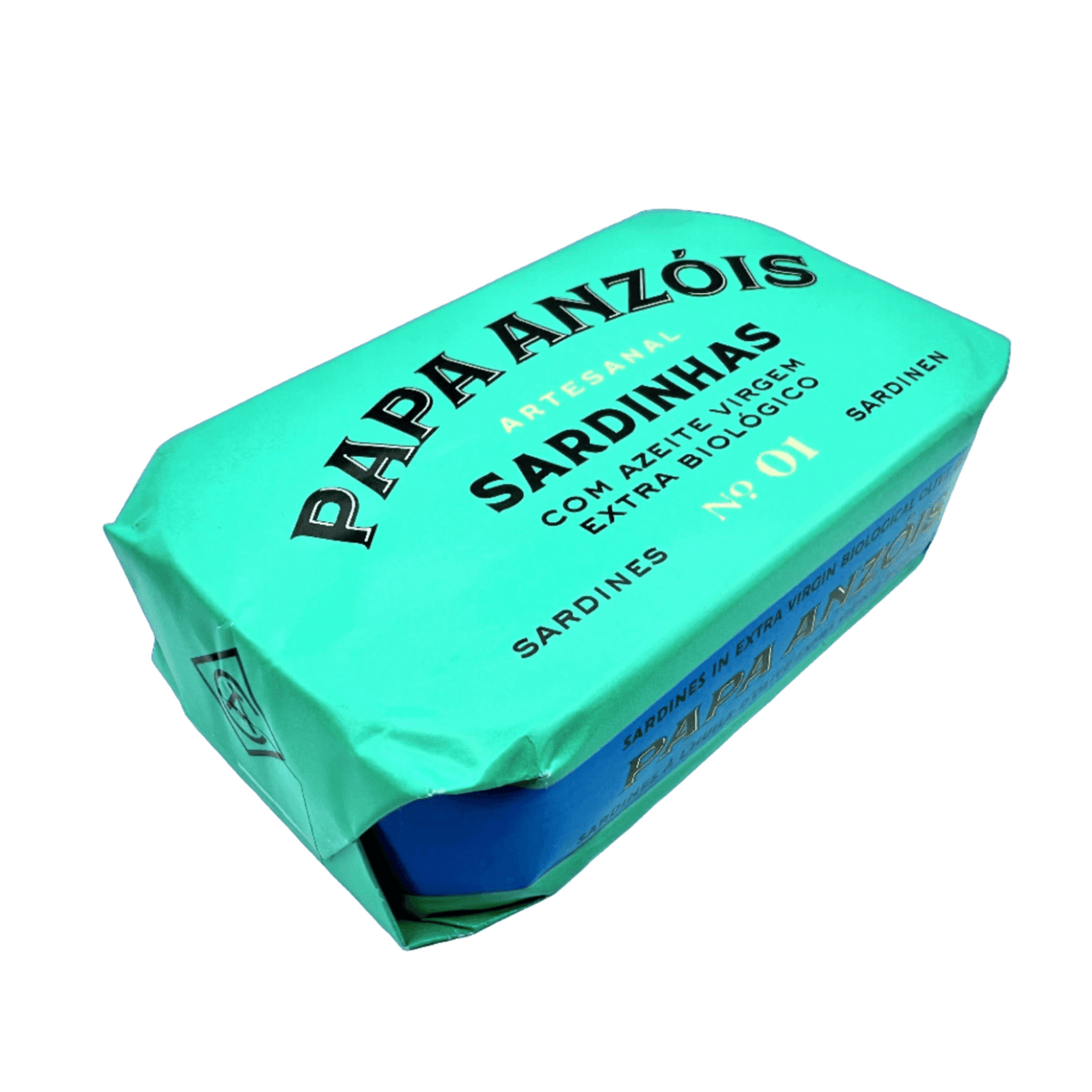 Ekologiska sardiner i extra jungfruolivolja (BIO) | Papa Anzóis