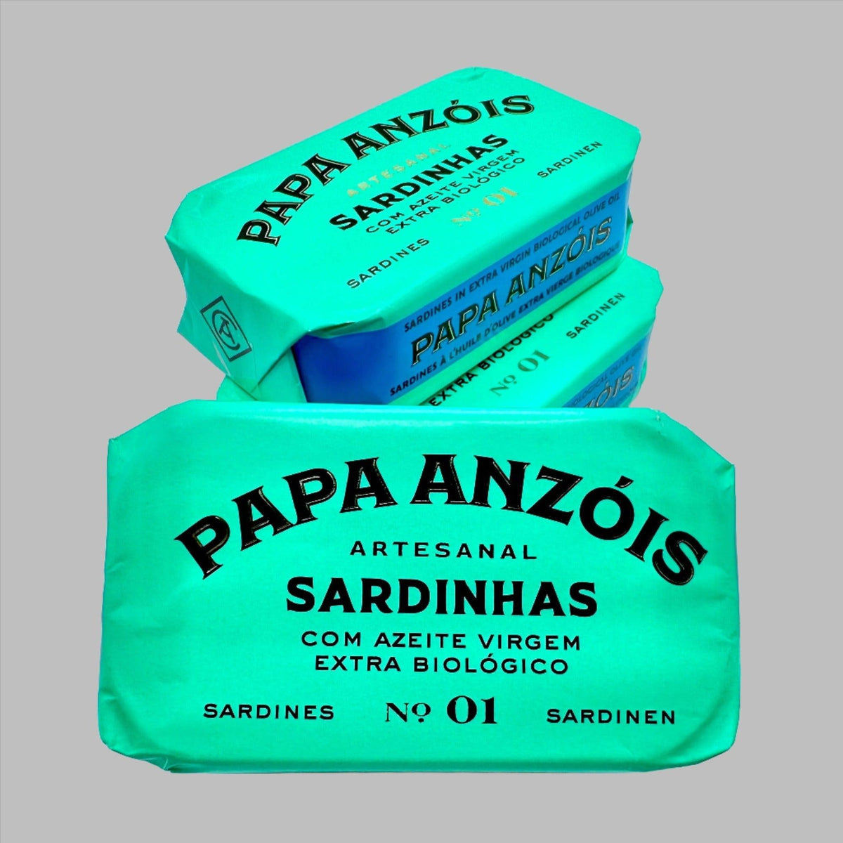 Ekologiska sardiner i extra jungfruolivolja (BIO) | Papa Anzóis