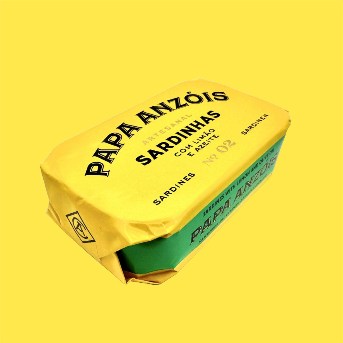 Sardiner i kallpressad olivolja med citron | Papa Anzóis