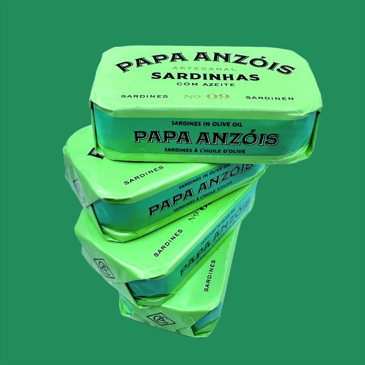 Sardiner i kallpressad olivolja | Papa Anzóis