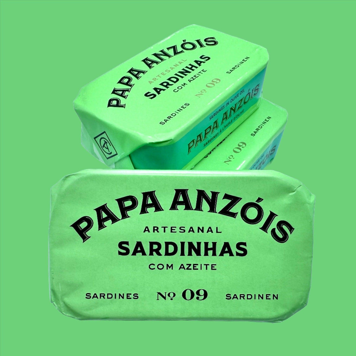 Sardiner i kallpressad olivolja | Papa Anzóis