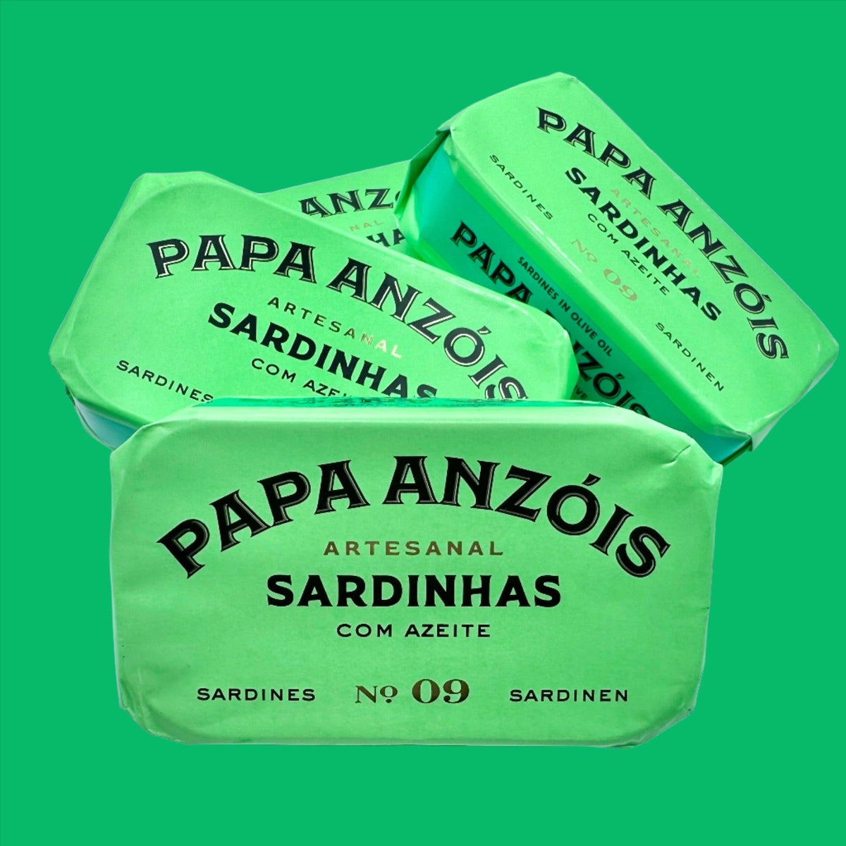 Sardiner i kallpressad olivolja | Papa Anzóis
